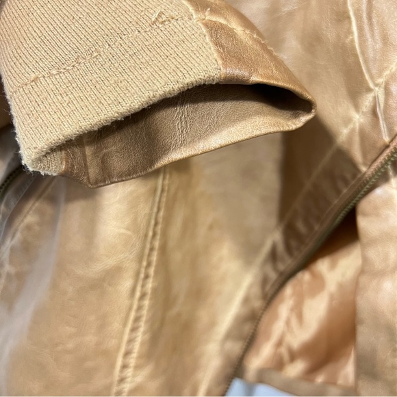 Bagatelle jacket , distressed , moto , faux leather jacket - Picture 5 of 15